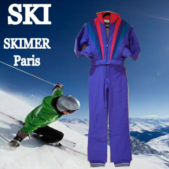 Skimer - Paris Jackets & Blazers - Skimer Ski Suit, Purple